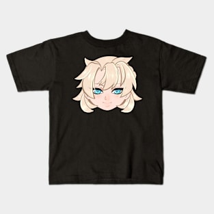 Albedo Chibi Head Kids T-Shirt